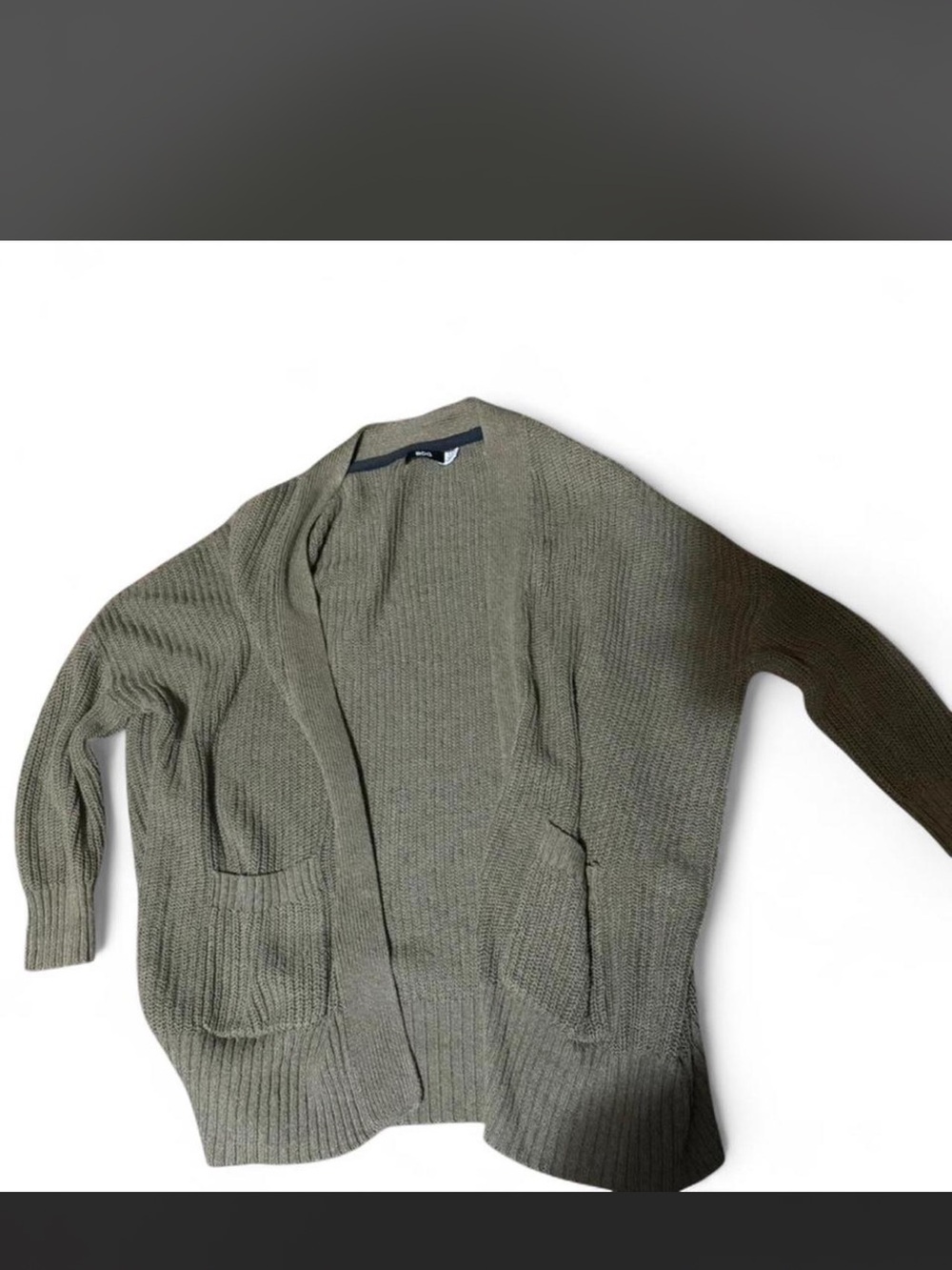 BDG Olive Green women’s Open Cardigan